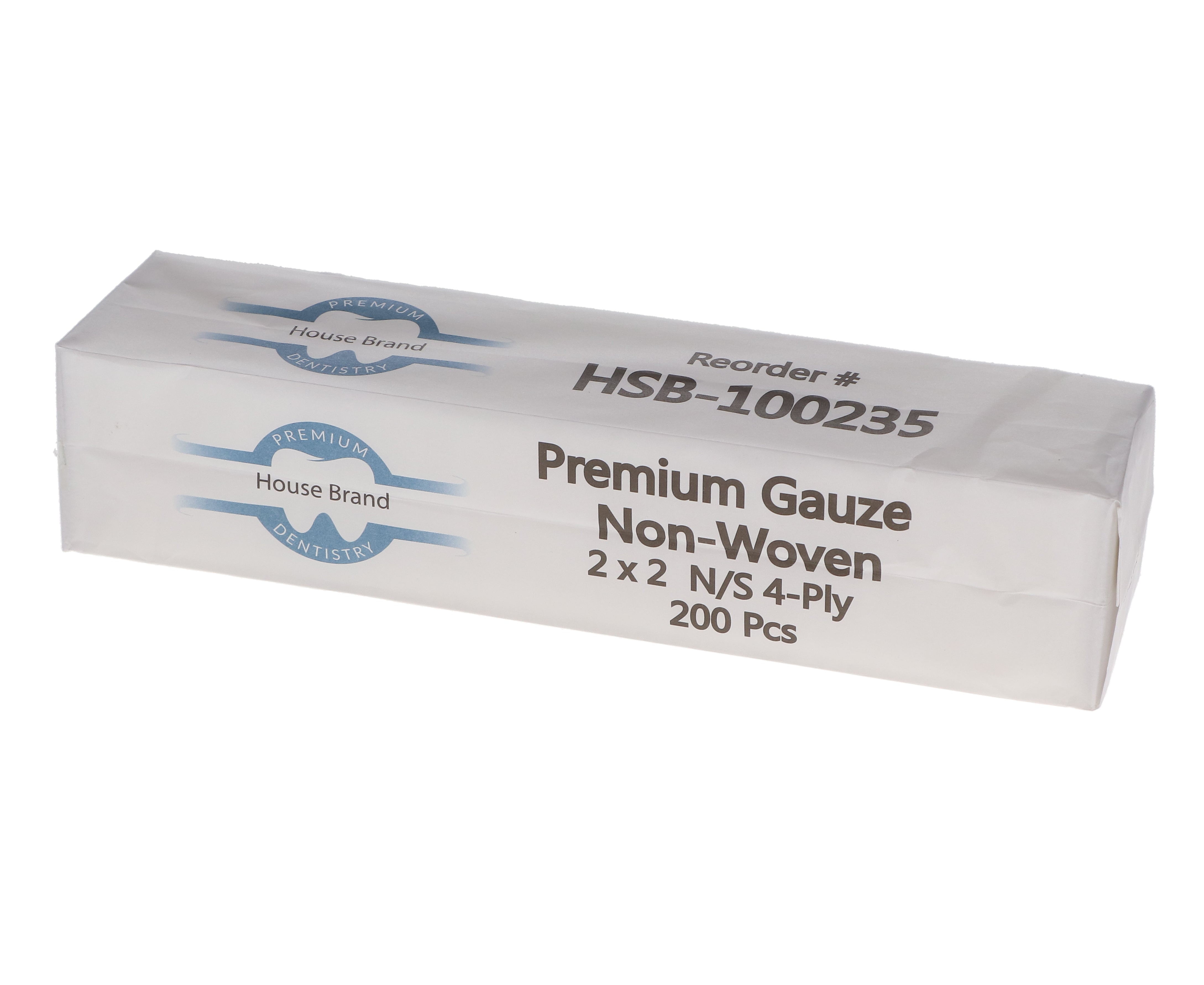 House Brand Dentistry 100235 Premium Gauze Non-Woven 2 House Brand Dentistry 100235 Premium Gauze Non-Woven 2